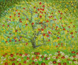 Klimt - The Apple Tree