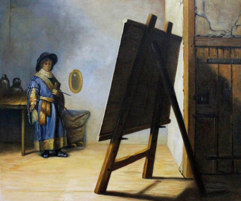 Rembrandt - Artist in His Studio