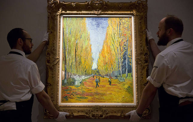 Van Gogh’s L'Allee des Alyscamps