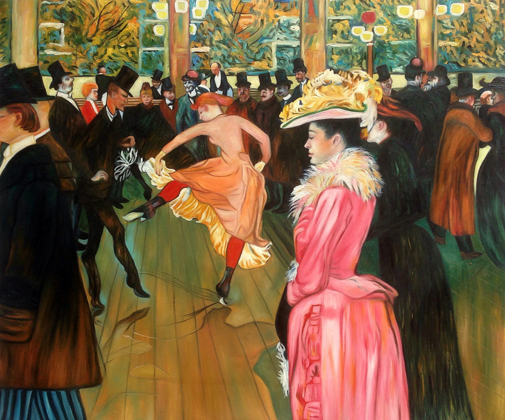 Toulouse-Lautrec - At the Moulin Rouge, The Dance