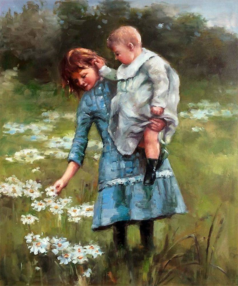 Thomas-Robinson_In-a-Daisy-Field_Daughter's-Day