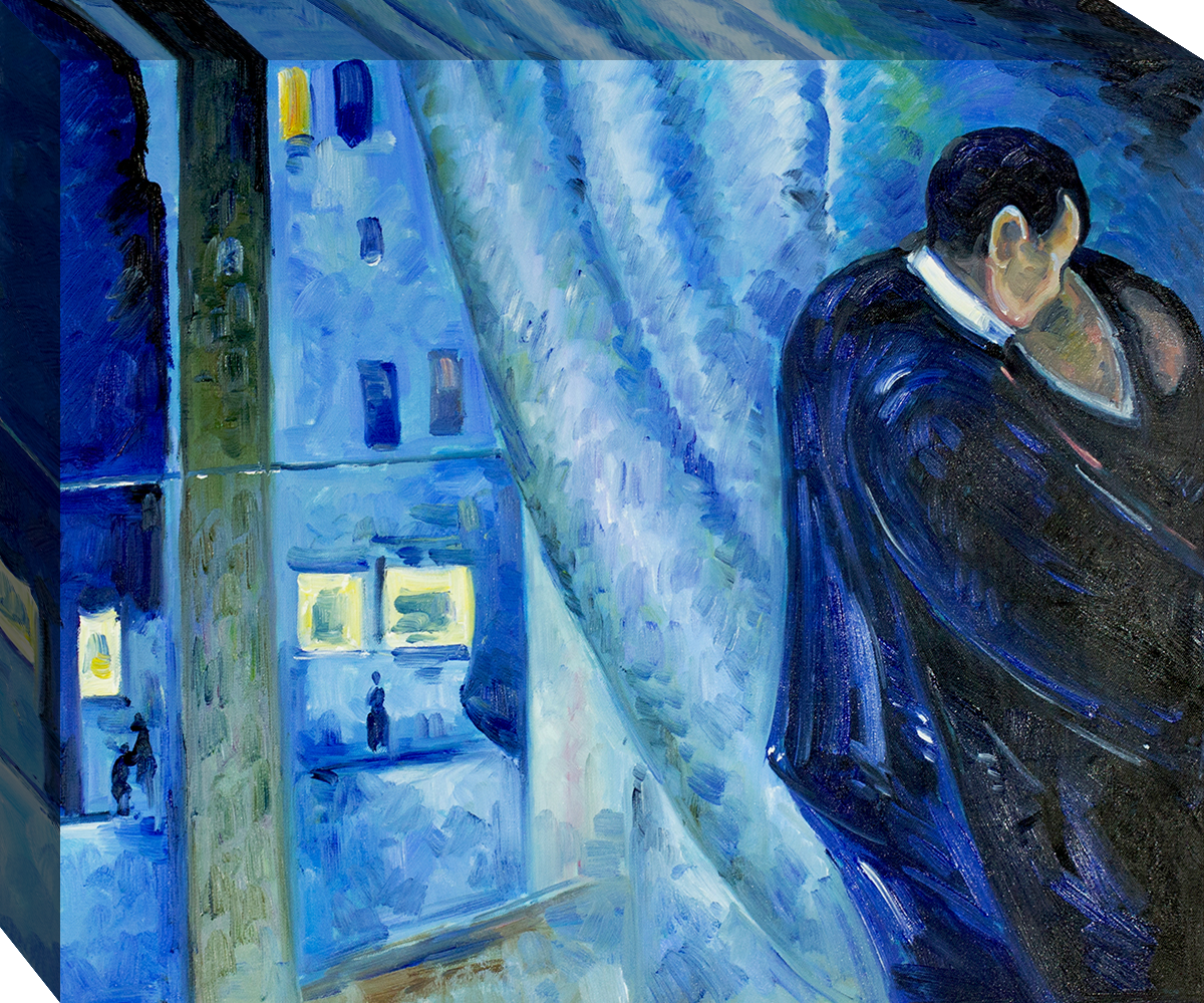 Kiss by the Window by Edvard Munch – Joy of Museums Virtual Tours